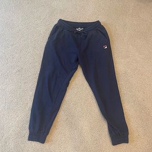 FILA Navy Blue Sweatpants (Women)